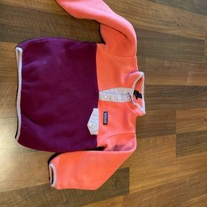 Patagonia girls fleece jacket
